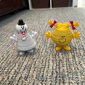 Little miss sunshine and Mr snow 3D books!